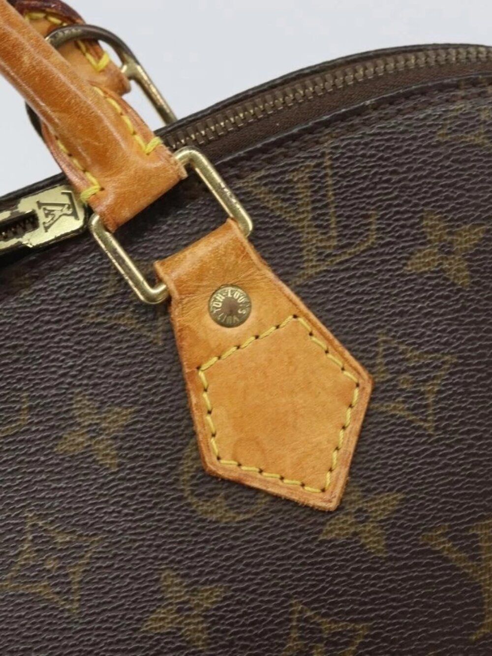 LOUIS VUITTON Monogram Alma Hand Bag M51130 LV Auth 170616 - Picture 10 of 16